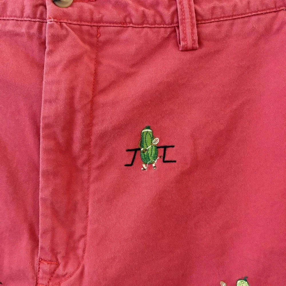 Polo Ralph Lauren‎ Cricket Embroidered Chino Shorts Mens 40x9 Red Pickleball
